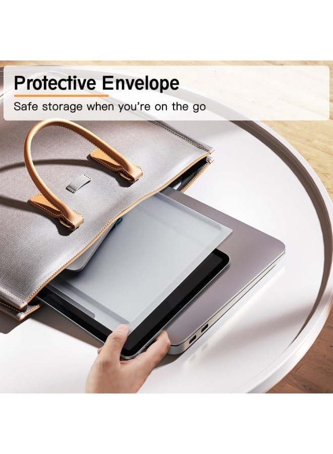 Paper-Feel Magnetic Screen Protector Compatible with iPad Pro 13 2024 M4/iPad Pro 13 2025 M5/iPad Air 13 2024 M2/iPad Air 13 2025 M3 /iPad Air 13 2026 M4 , Write and Draw Like on Paper, Detachable and Reusable, Compatible with Tempered Film, Matte Finish - Image 2